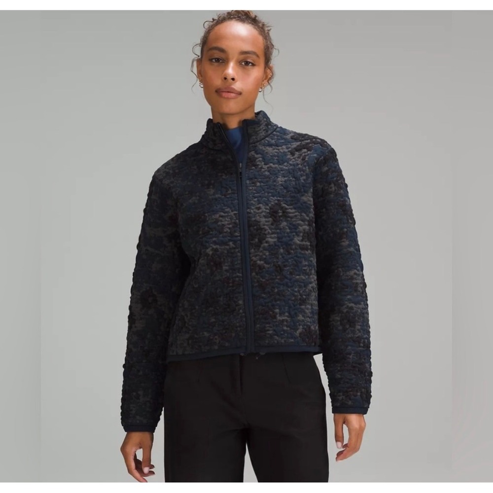 Lululemon Insulated Jacquard Jacket Full Zip  Size L